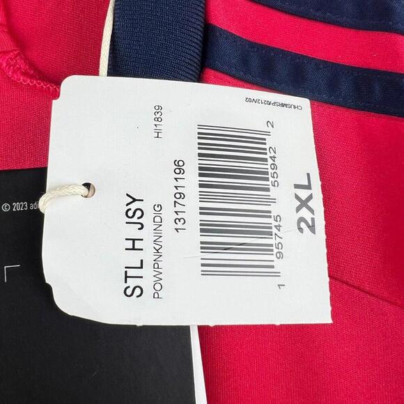 NWT Adidas 22/23/24 MLS  St Louis City SC Red Blank Jersey Size Mens 2XL - Picture 6 of 9